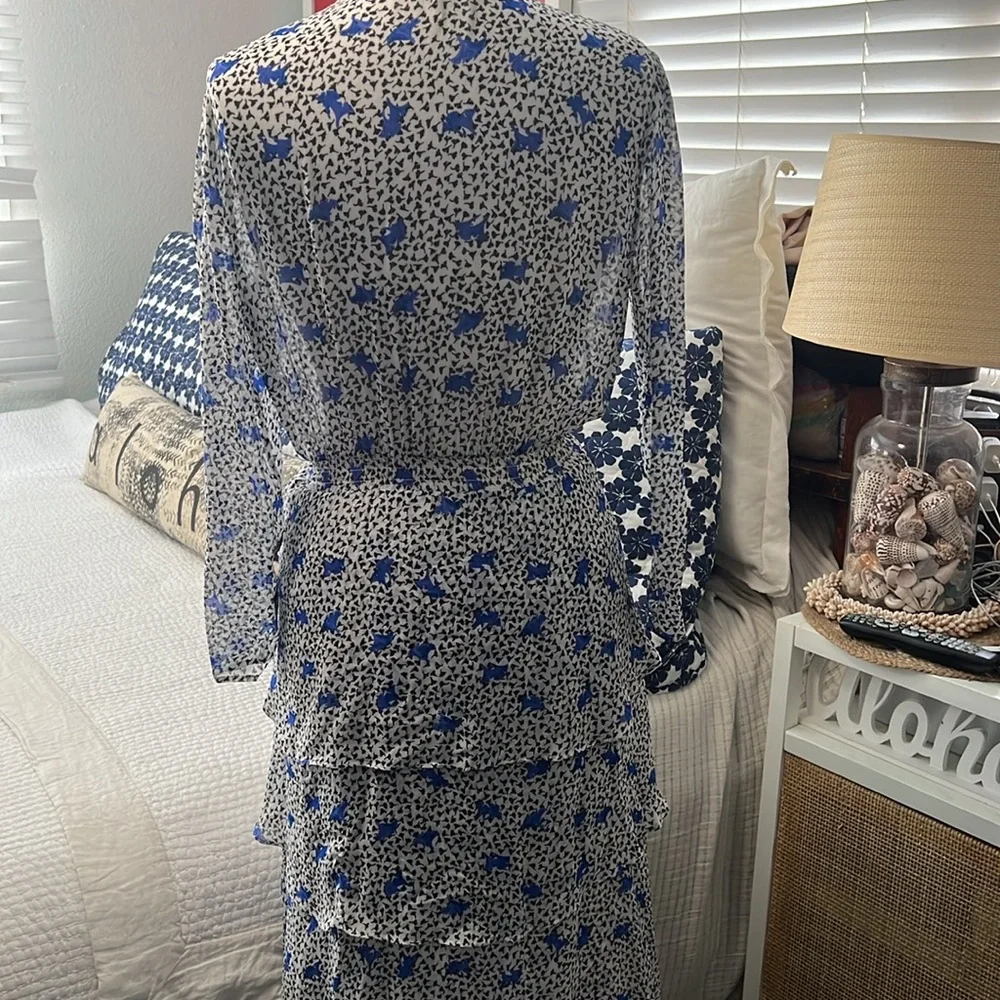 Maje Flower Print Dress - Picture 6 of 10